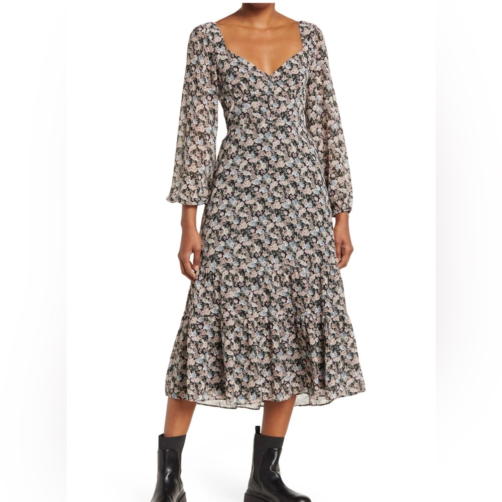 Maxi floral dress